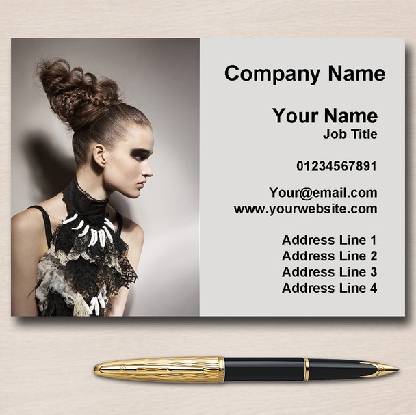 Hair Stylist Hairdresser Mobile Salon Personalised Business Cards