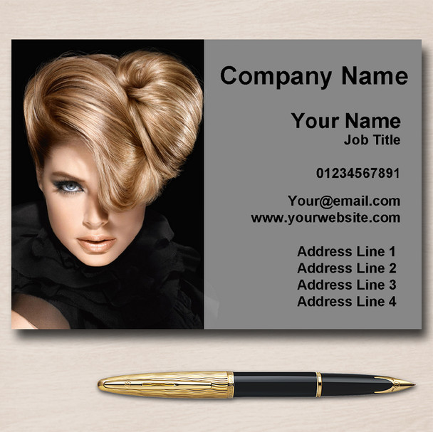 Mobile Hairdresser Hair Salon Personalised Business Cards