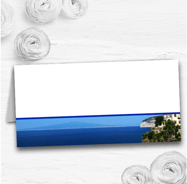 Jetting Off Abroad Sorrento Italy Wedding Table Seating Name Place Cards