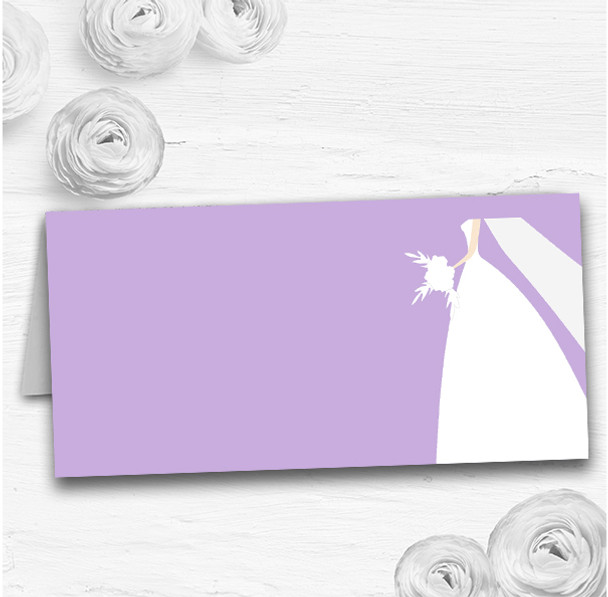 Lilac Bride Wedding Table Seating Name Place Cards