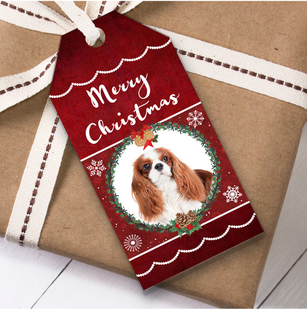 Cavalier King Charles Spaniel Dog Christmas Gift Tags