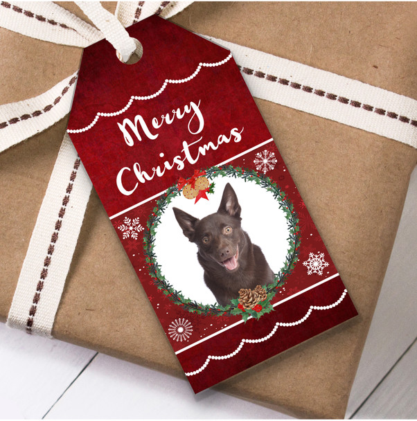Australian Kelpie Dog Christmas Gift Tags