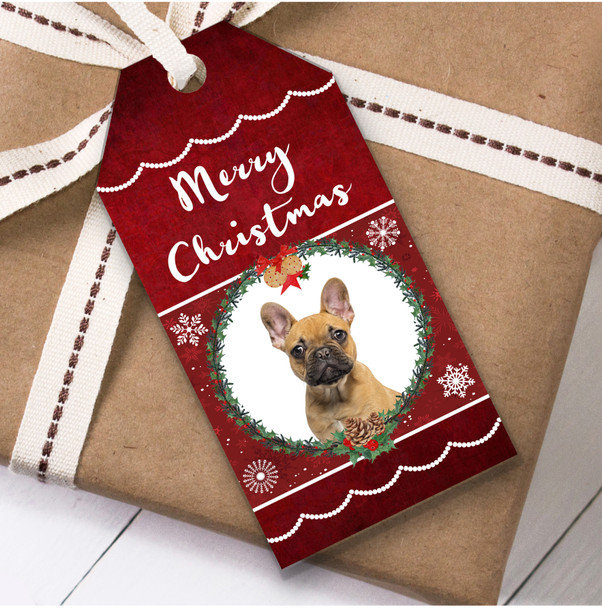 French Bulldog Dog Christmas Gift Tags
