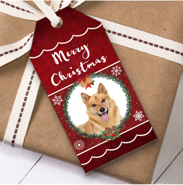 Finnish Spitz Dog Christmas Gift Tags Finnish Spitz Dog Christmas Gift Tags