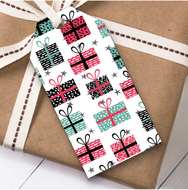 Modern Presents Christmas Gift Tags