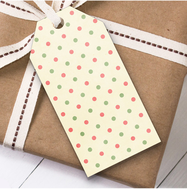 Spotty Christmas Gift Tags