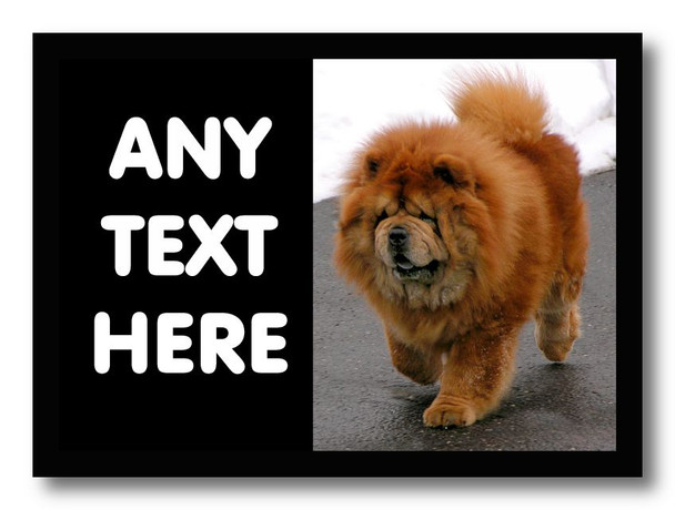Chow Chow Personalised Dinner Table Placemat