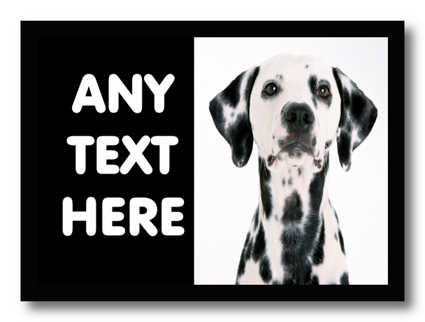 Dalmatian Dog Personalised Dinner Table Placemat