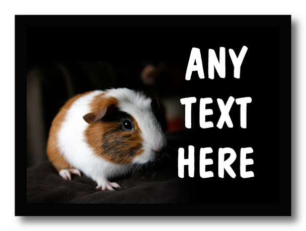 Guinea Pig Personalised Dinner Table Placemat