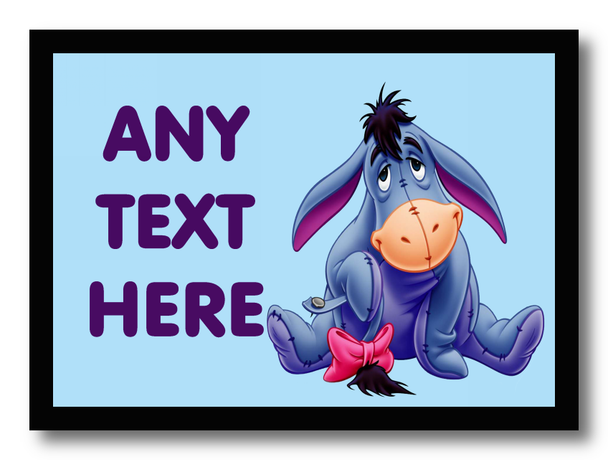 Eeyore Personalised Dinner Table Placemat