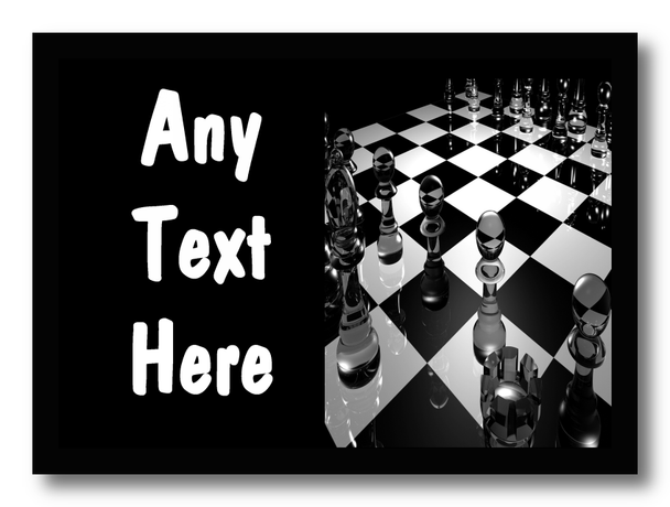 Chess Personalised Dinner Table Placemat