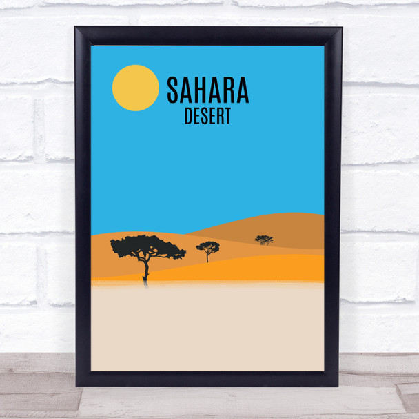 Sahara Desert Decorative Wall Art Print