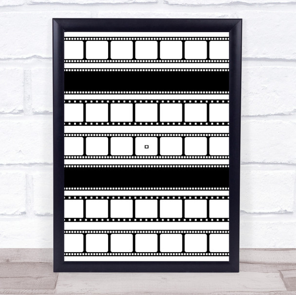 Film Reels Horizontal Wall Art Print