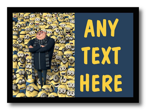 Despicable Me Minions Personalised Computer Mousemat