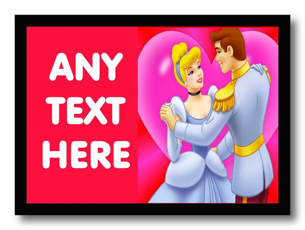 Cinderella Personalised Computer Mousemat