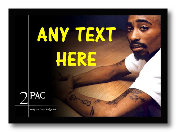 Tupac Personalised Computer Mousemat