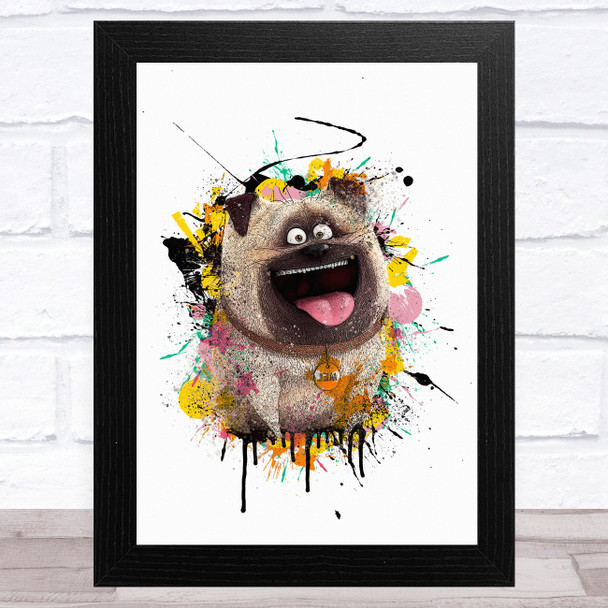 The Secret Life Of Pets Mel Splat Children's Kid's Wall Art Print