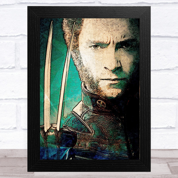 Logan The Wolverine Vintage Children's Kid's Wall Art Print