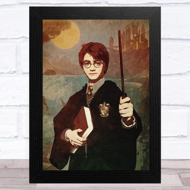 Harry Potter Vintage Children's Kid's Wall Art Print