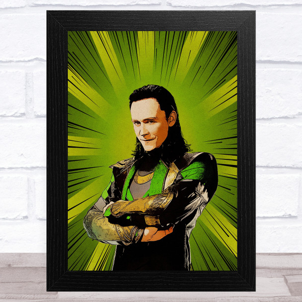 Loki Tom Hiddleston Children's Kid's Wall Art Print