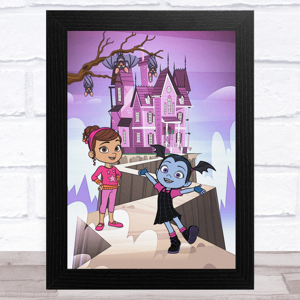 Vampirina Pink Children's Kid's Wall Art Print