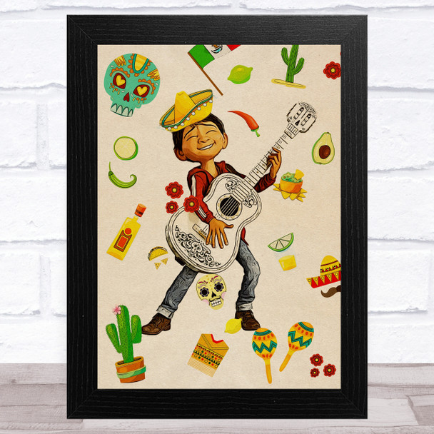 Coco Miguel Children's Kid's Wall Art Print