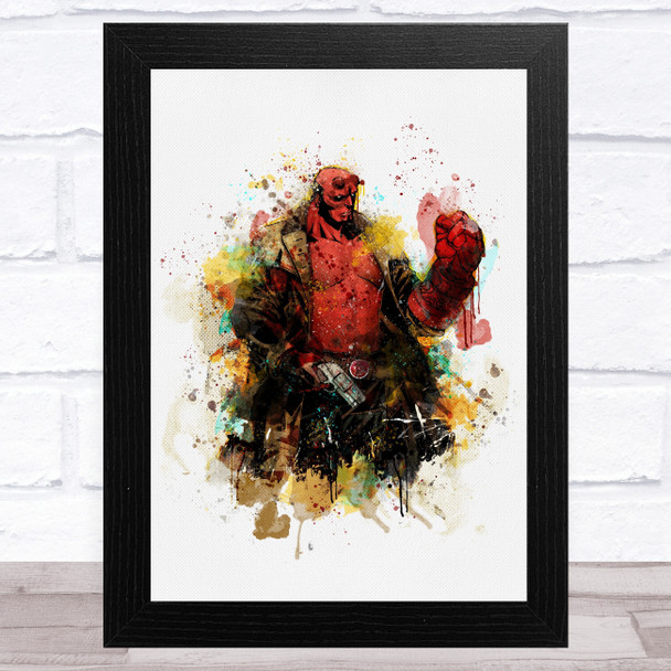 Hellboy Children's Kid's Wall Art Print