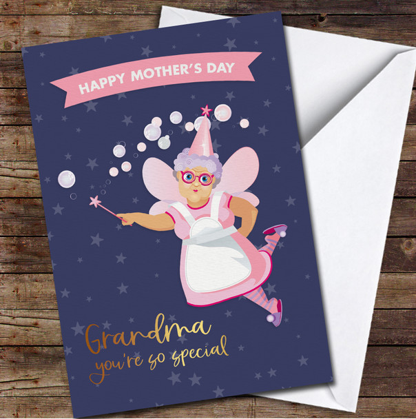 Fairy Grandma Personalised Mother's Day Card