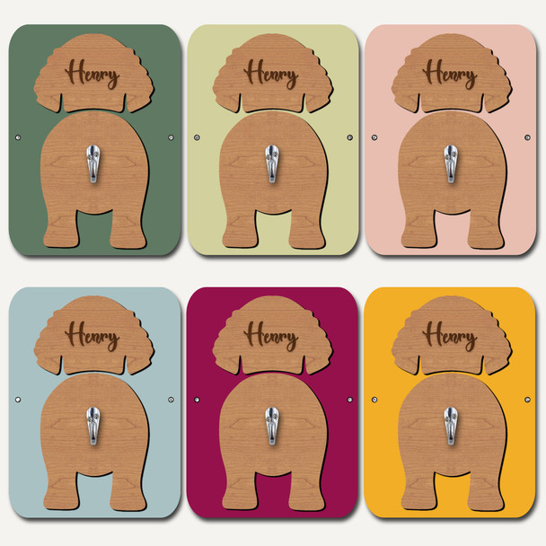 American Water Spaniel Dog Lead Holder Leash Hook Any Colour Personalised Gift American Water Spaniel Dog Lead Holder Leash Hook Any Colour Personalised Gift