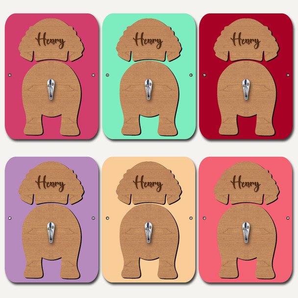 American Water Spaniel Dog Lead Holder Leash Hook Any Colour Personalised Gift American Water Spaniel Dog Lead Holder Leash Hook Any Colour Personalised Gift