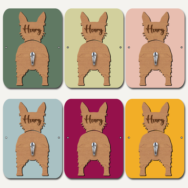 Portuguese Podengo Pequeno Dog Lead Holder Leash Hook Any Colour Personalised