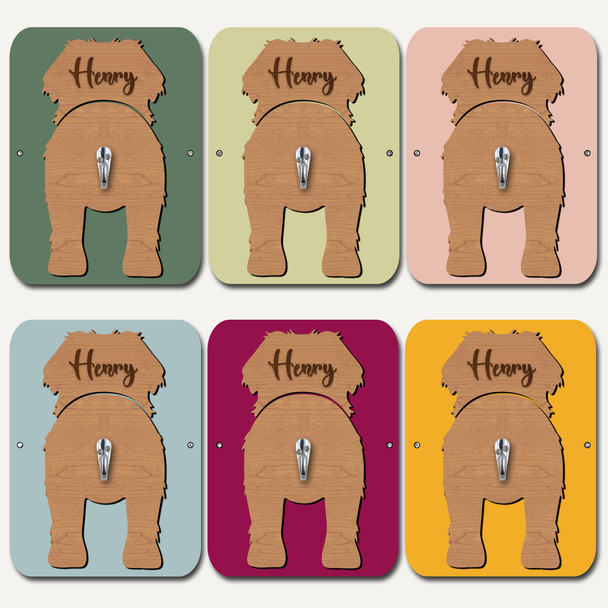 Leonberger Dog Lead Holder Leash Hanger Hook Any Colour Personalised Gift Leonberger Dog Lead Holder Leash Hanger Hook Any Colour Personalised Gift