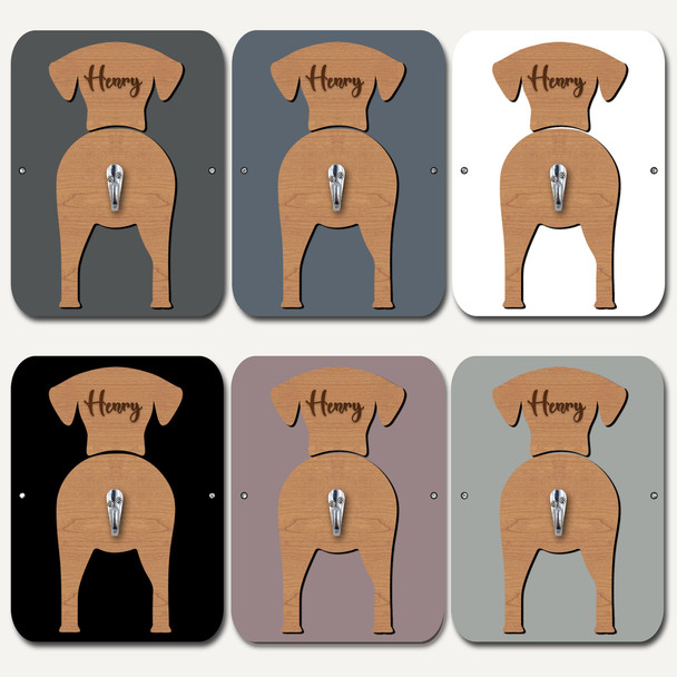 Azawakh's Dog Lead Holder Leash Hanger Hook Any Colour Personalised Gift