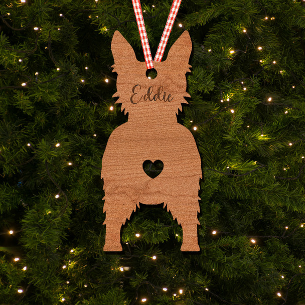 Portuguese Podengo Pequeno Dog Bauble Ornament Christmas Tree Decoration