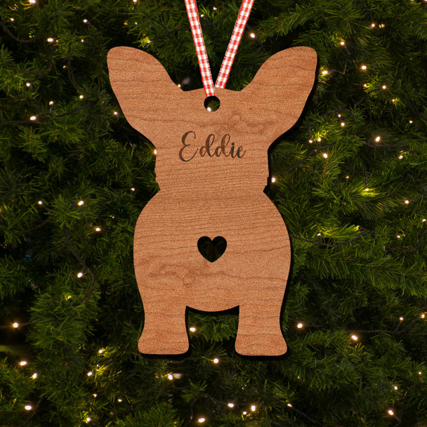 Cardigan Welsh Corgi Dog Bauble Ornament Personalised Christmas Tree Decoration