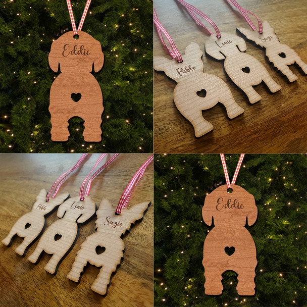 Spinone Italiano Dog Bauble Ornament Personalised Christmas Tree Decoration