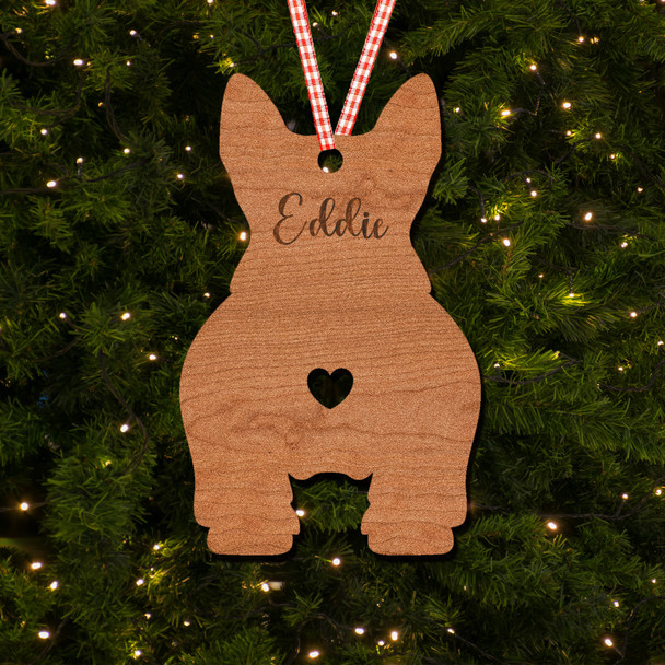 Swedish Vallhund Dog Bauble Ornament Personalised Christmas Tree Decoration