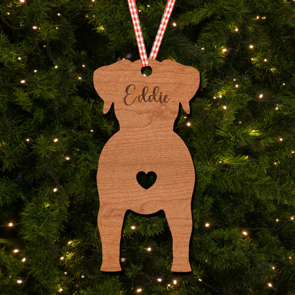 Dogo Argentino Dog Bauble Ornament Personalised Christmas Tree Decoration Dogo Argentino Dog Bauble Ornament Personalised Christmas Tree Decoration