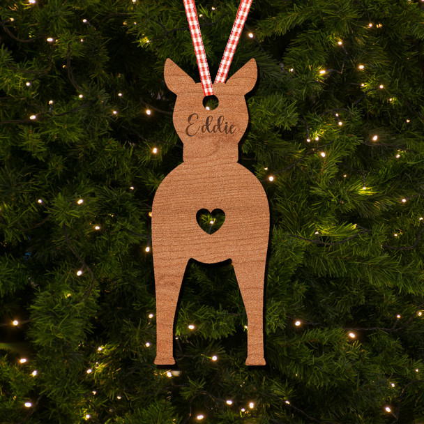 Xoloitzcuintli Dog Bauble Ornament Personalised Christmas Tree Decoration