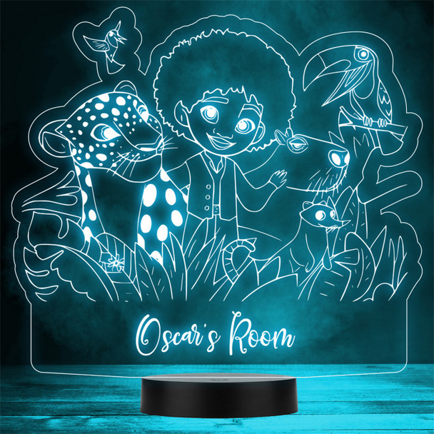 Antonio With Coati And Capybara Encanto Personalised Gift Any Colour Night Light