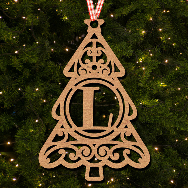 Christmas Tree - L Hanging Ornament Christmas Tree Bauble Decoration