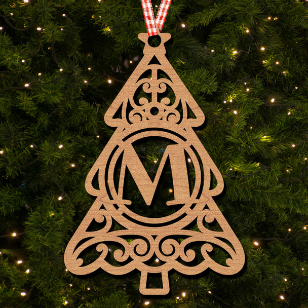 Christmas Tree - M Hanging Ornament Christmas Tree Bauble Decoration