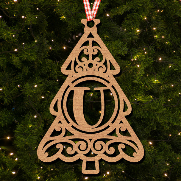 Christmas Tree - U Hanging Ornament Christmas Tree Bauble Decoration