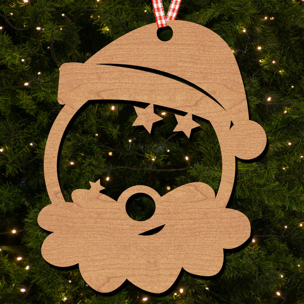 Santa Head Hanging Ornament Christmas Tree Bauble Decoration