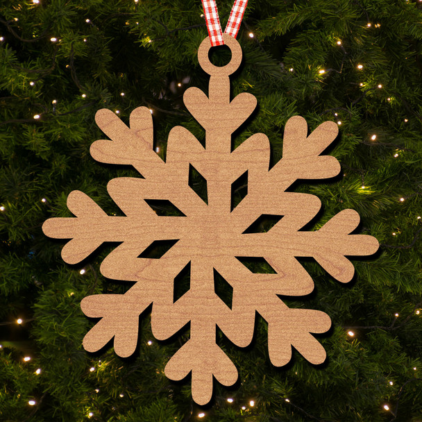 Snowflake Hanging Ornament Christmas Tree Bauble Decoration