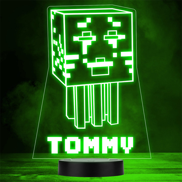 Minecraft Ghast Character Gaming Gamer LED Personalised Gift Night Light