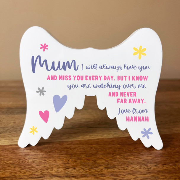 Mum I Will Always Love You Personalised In Memory Memorial Gift Acrylic Ornament Mum I Will Always Love You Personalised In Memory Memorial Gift Acrylic Ornament