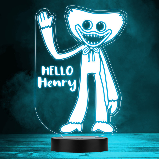 Huggy-Wuggy Horror Game Character Led Lamp Personalised Gift Night Light