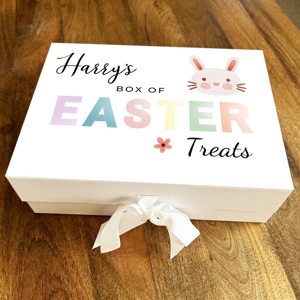 Box Of Easter Treats Personalised Keepsake Hamper Gift Box