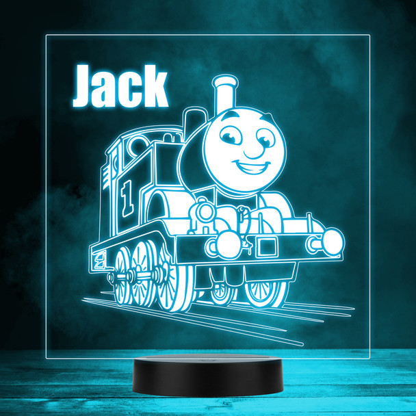 Thomas The Tank Engine Train Kid's TV Personalised LED Multicolour Night Light